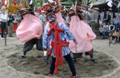 稲城　青渭神社　『獅子舞』