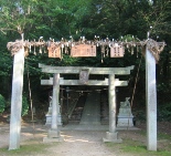 稲城　妙見寺　鳥居