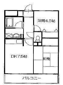 マイコート稲城　間取り