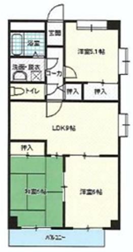 ヴェルドミール　間取り