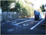 ストークハイツ　　バイク置場