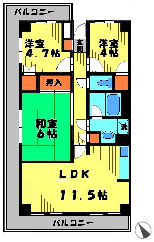 ガーデンピア樹光　間取図